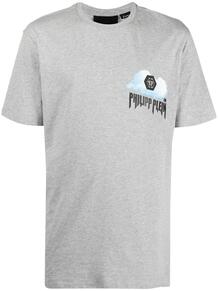 футболка с принтом и нашивкой-логотипом PHILIPP PLEIN 1619265288888876