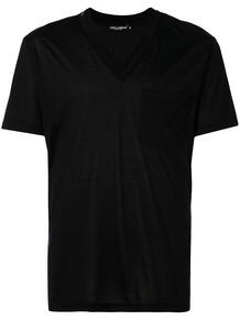 футболка с V-образным вырезом Dolce&Gabbana 146921775252