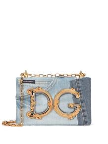 джинсовая сумка DG Girls в технике пэчворк Dolce&Gabbana 16091766636363633263