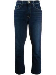 укороченные джинсы с необработанными краями FRAME 158615965054