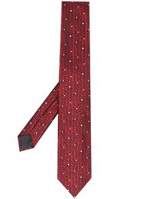 галстук с узором Ermenegildo Zegna 16639433636363633263