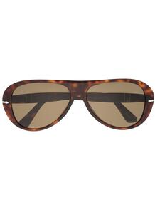солнцезащитные очки-авиаторы черепаховой расцветки Persol 165331115357