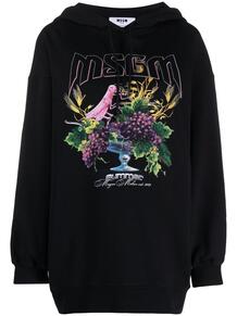 худи оверсайз с принтом Summer MSGM 1655197583