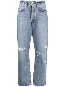 джинсы с прорезями AGOLDE 165804255055