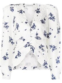 блузка с цветочным принтом ALESSANDRA RICH 165266305250