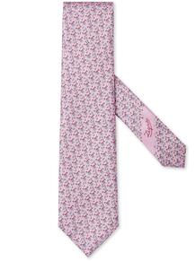 галстук с принтом Ermenegildo Zegna 16128650636363633263