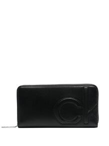 кошелек на молнии с тисненым логотипом Calvin Klein 16603625636363633263