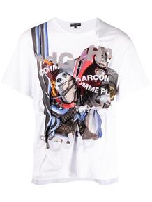футболка с графичным принтом COMME DES GARÇONS HOMME PLUS 1650296976