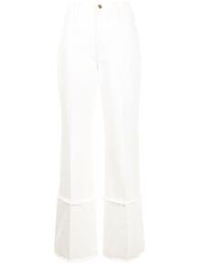 расклешенные джинсы Le Pixie Sailor Cuff с манжетами FRAME 165859335056