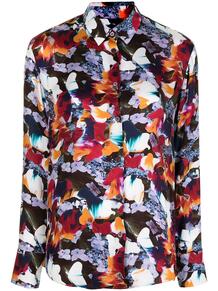 рубашка Marble Floral на пуговицах PS Paul Smith 163268285156