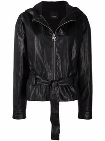 куртка из искусственной кожи с поясом Pinko 167760635248