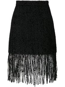 юбка с бахромой MSGM 122967235248