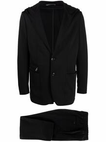 костюм-двойка с однобортным пиджаком Canali 167799845350