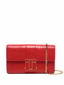 сумка на плечо с тиснением под крокодила Tom Ford 16747058636363633263