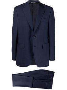 костюм с однобортным пиджаком Canali 166082425354