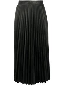 плиссированная юбка миди MM6 Maison Margiela 153743205252