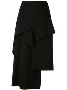 юбка асимметричного кроя с драпировкой Y3 1525385249