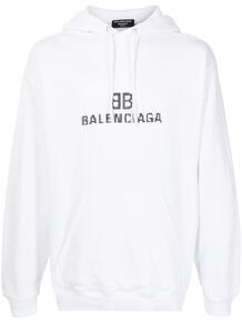 худи с кулиской и логотипом Balenciaga 165807708876
