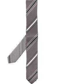 трикотажный галстук в диагональную полоску Thom Browne 16121532636363633263