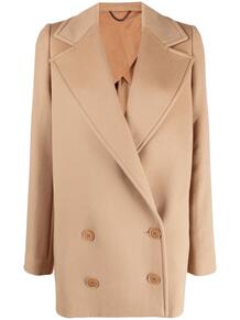 двубортное пальто оверсайз Stella Mccartney 164922575250