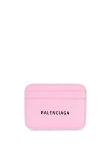 картхолдер из зернистой кожи с логотипом Balenciaga 16580698636363633263