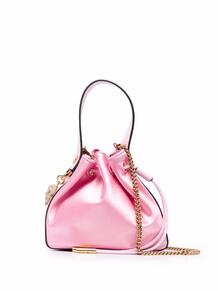 атласная сумка-ведро размера мини Versace 16807455636363633263