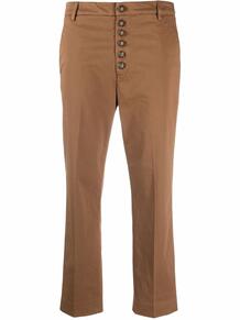 укороченные брюки чинос с пуговицами Dondup 170013255055