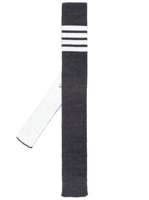 галстук с контрастными полосками Thom Browne 12226442636363633263
