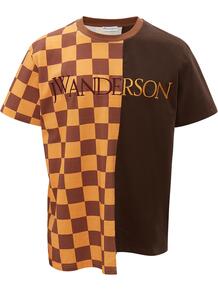 CHECKERBOARD PATCHWORK T-SHIRT JW Anderson 167791818876