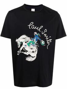 футболка с принтом и логотипом PS Paul Smith 1688579576