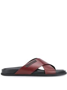 шлепанцы с перекрестными ремешками Dolce&Gabbana 137295075254