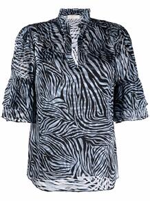 блузка с зебровым принтом Michael Michael Kors 1698121276