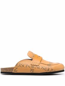 logo print backless loafers JW Anderson 170664805249