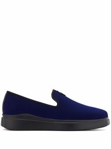бархатные лоферы Clem Giuseppe Zanotti 170104115248