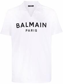 рубашка поло с логотипом BALMAIN 1703829277