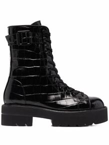 ботинки Ryder Ultralift с тиснением под кожу крокодила Stuart Weitzman 1693019351534453