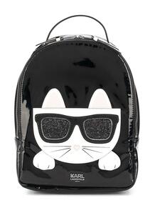 рюкзак с аппликацией KARL LAGERFELD KIDS 15544400636363633263