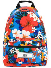 рюкзак с цветочным принтом AMI Paris 12272326636363633263