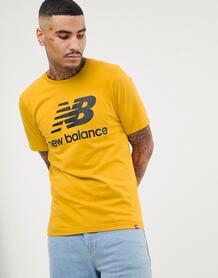 Желтая футболка с логотипом New Balance MT83530_BR1 - Желтый 1345827