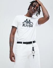 Белая футболка с логотипом Kappa - Белый 1281796