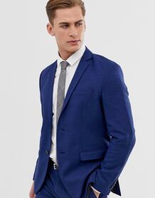 Синий облегающий пиджак Jack & Jones Premium - Синий 1288795