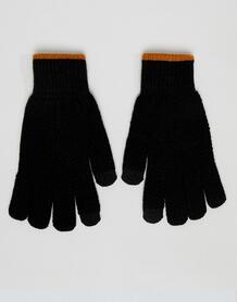 Черные перчатки для сенсорных экранов River Island - Черный 1352265