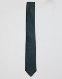 Зеленый узкий шелковый галстук Calvin Klein - Зеленый 1282842