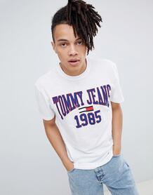 Белая футболка с логотипом Tommy Jeans 1985 - Белый 1331067
