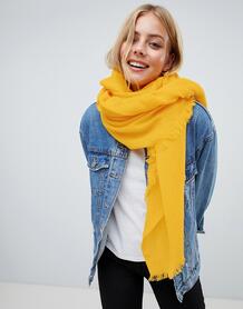 Однотонный шарф New Look - Желтый 1355483