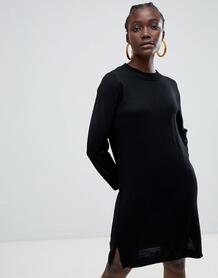 Платье-джемпер с добавлением шерсти Selected Eileen - Черный 1313991