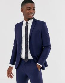 Темно-синий зауженный пиджак Jack & Jones Premium - Темно-синий 1288805