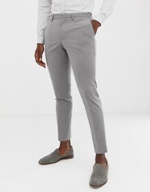 Светло-серые брюки скинни Burton Menswear - Серый 1335541