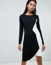 Асимметричное платье Y.A.S Tablocka - Черный 1301589