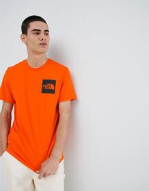 Оранжевая футболка The North Face - Оранжевый 1316864